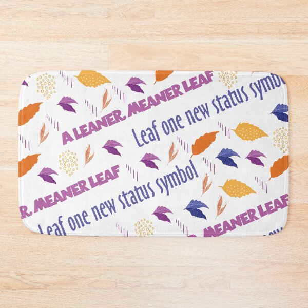 Item preview, leaf repeating pattern art - text mixed leaf pattern art designed and sold by cruzzcreation.