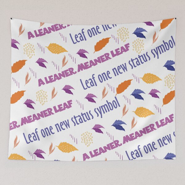 Item preview, leaf repeating pattern art - text mixed leaf pattern art designed and sold by cruzzcreation.