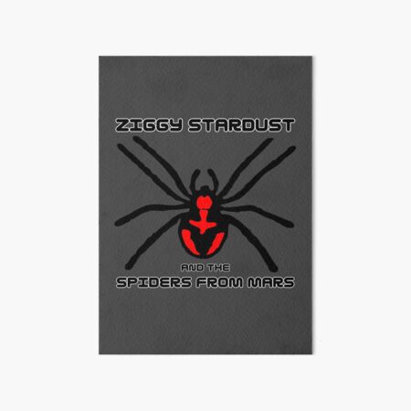Spiders from Mars Art Print by Drawn for You