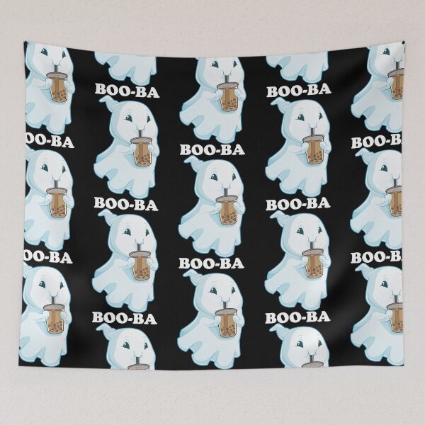 Item preview, Boo-Ba Ghost Boba Bubble Tea Milk Halloween Costume  designed and sold by engLauridsen00.