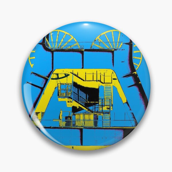 Item preview, Industrial culture of the Ruhr area, winding tower, colliery, mining designed and sold by MIRO3D.