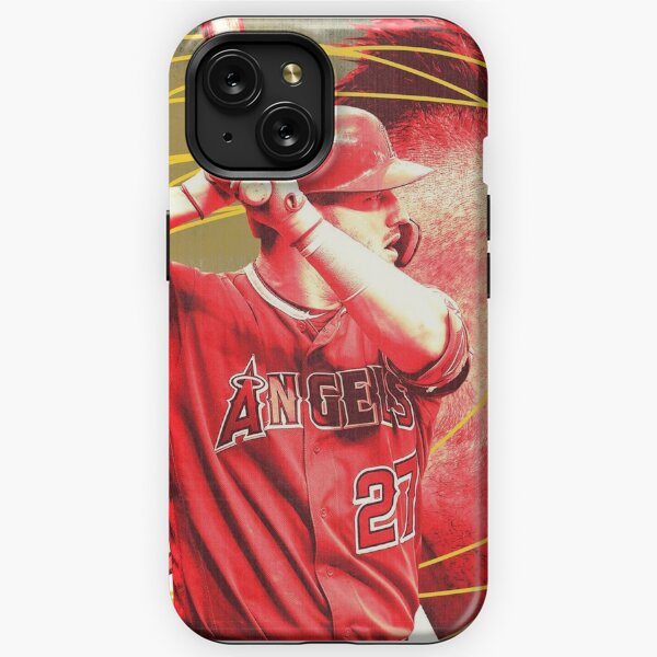 MIKE TROUT BASEBALL LOS ANGELES ANGELS iPhone 14 Case Cover