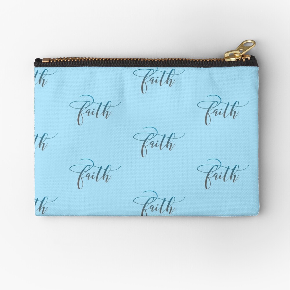Just Faith Zipper Pouch