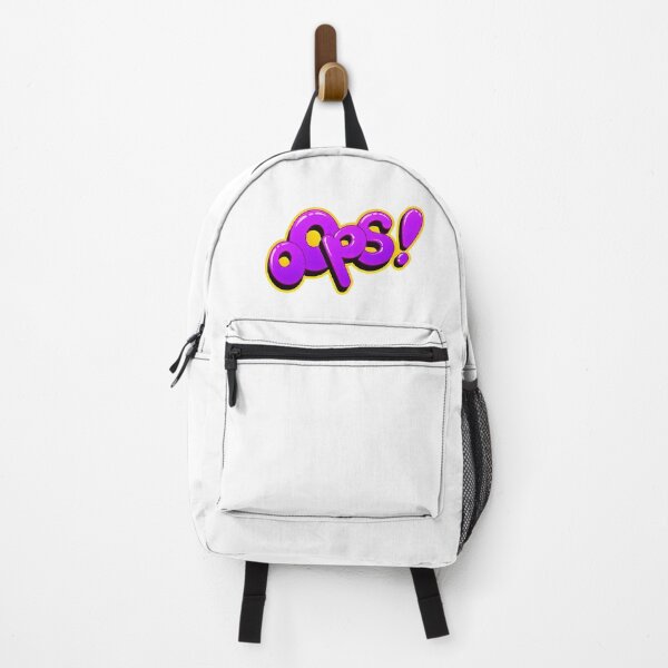 Item preview, Purple Lettering "oops"  designed and sold by MAX SDCH.