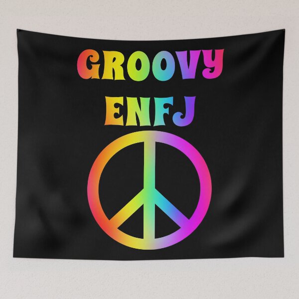 Item preview, Groovy ENFJ Peace Halloween Party Retro Vintage designed and sold by ojdart.