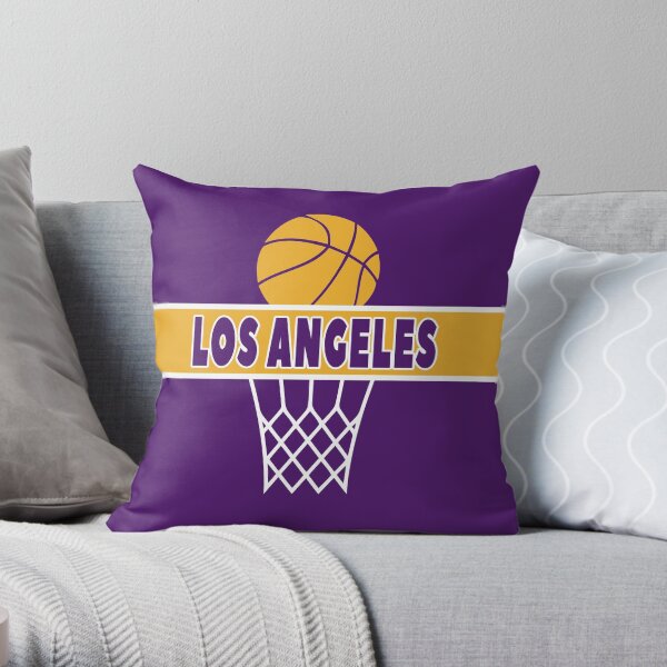 Los Angeles Lakers Pillows Cushions Redbubble