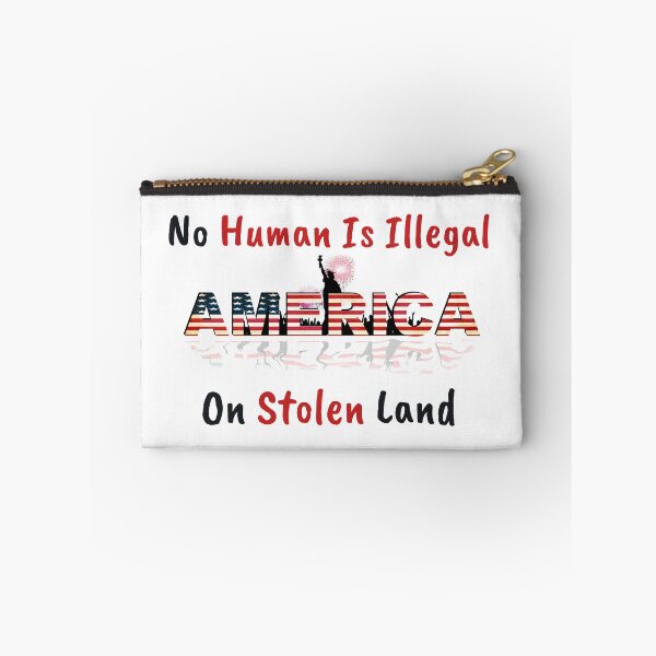 Item preview, No Human is illegal on Stolen Land| Stolen Lands| Occupied Lands| illegal settlement (Second Edition): designed and sold by TheShahinDesign.