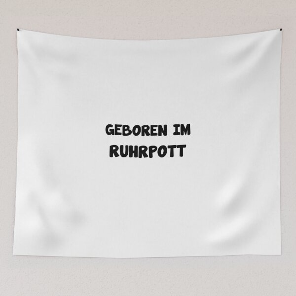 Item preview, Ruhrpott Ruhrgebiet Heimat National Spruch designed and sold by Onorato Bellgardt.
