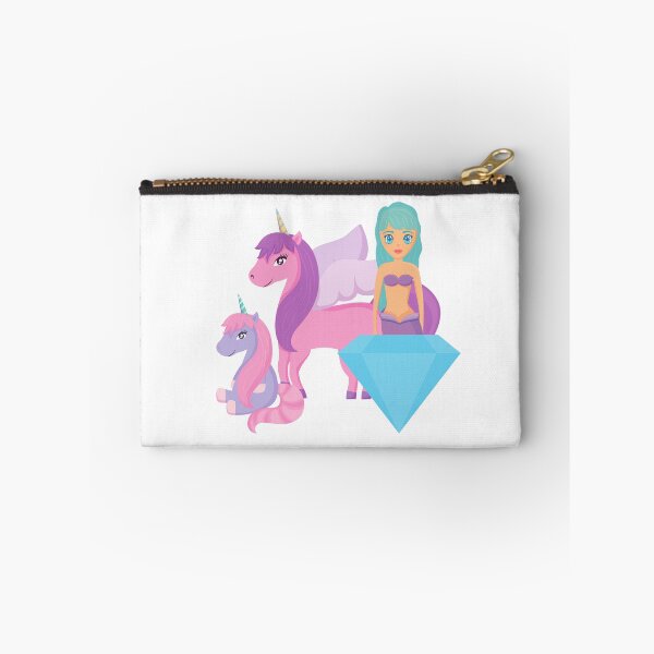 Item preview, Mermaid & purple unicorn designed and sold by TrillionaireBi.