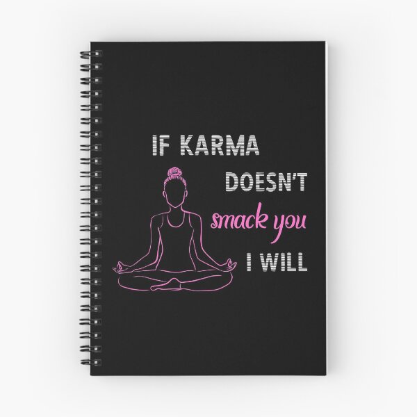 Item preview, If Karma Doesn't Smack You I will - Sassy Quotes designed and sold by DigitalGemShop.