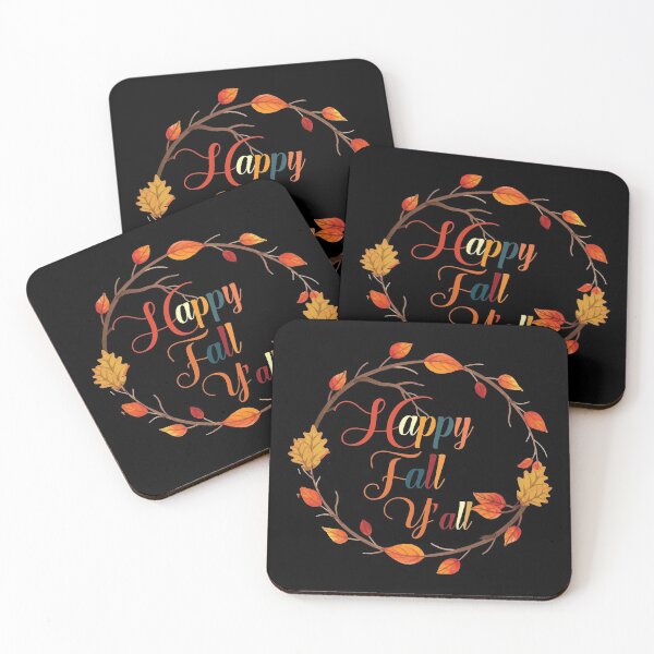 Item preview, Happy Fall Y'all designed and sold by Mellow Doodle Co..