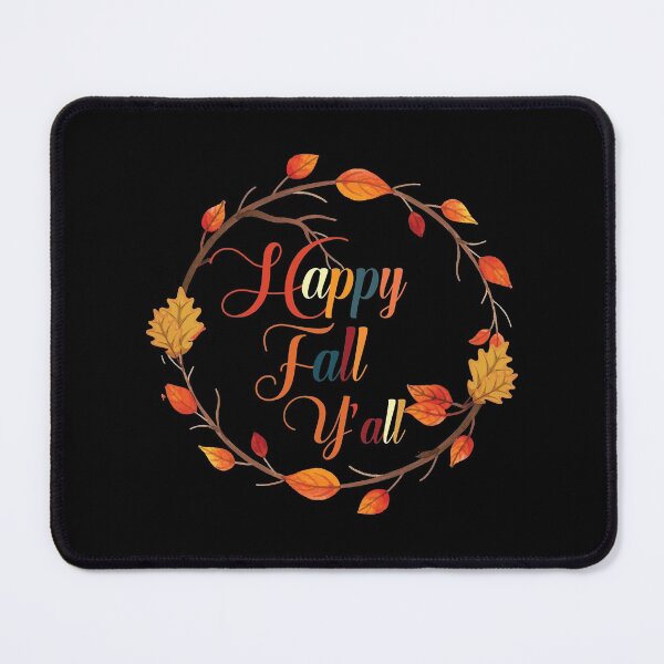 Item preview, Happy Fall Y'all designed and sold by Mellow Doodle Co..