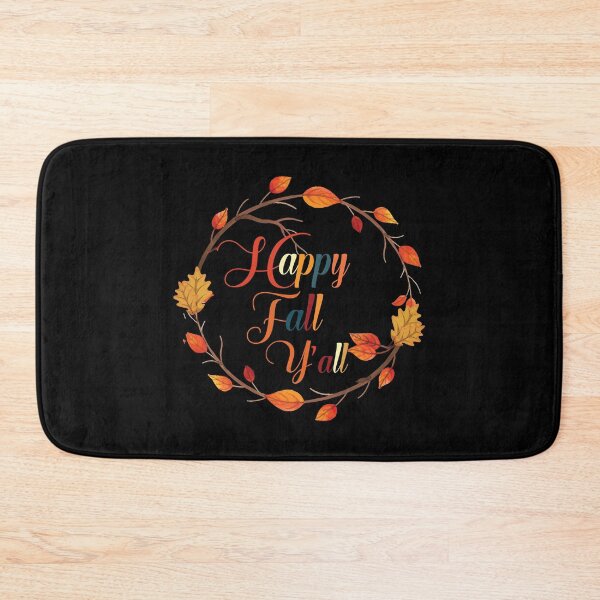 Item preview, Happy Fall Y'all designed and sold by Mellow Doodle Co..