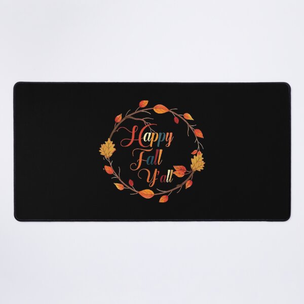 Item preview, Happy Fall Y'all designed and sold by Mellow Doodle Co..