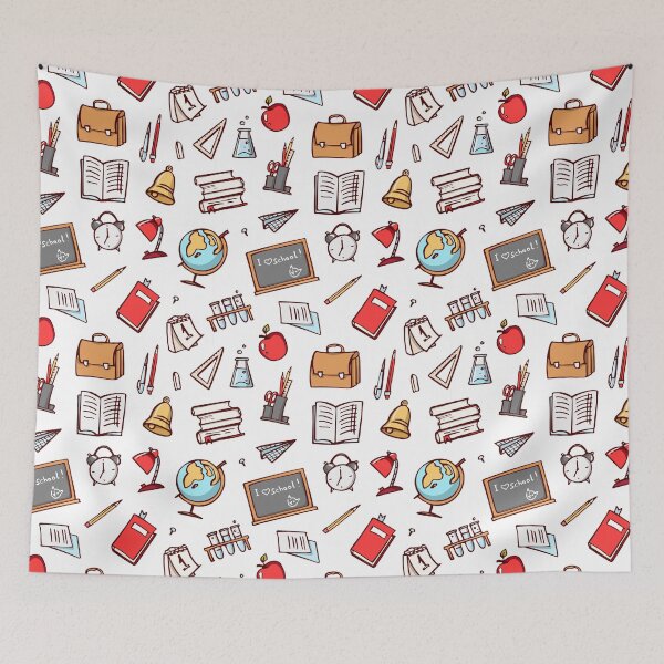 Item preview, Books Teacher Seamless Pattern designed and sold by Vanthuandesign.