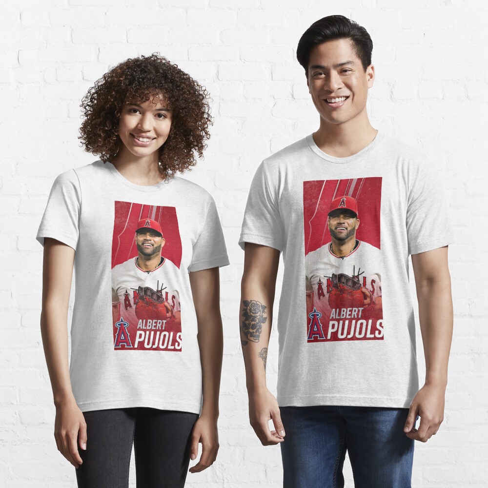 La Maquina Albert Pujols St Louis Missouri mlbpa Albert Pujols Essential T-Shirt | Redbubble