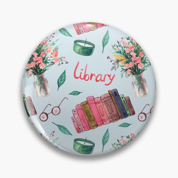 Item preview, Library Seamless Pattern designed and sold by Vanthuandesign.