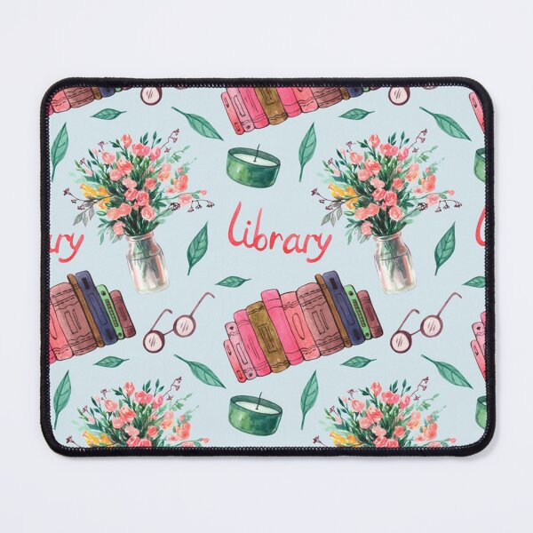 Item preview, Library Seamless Pattern designed and sold by Vanthuandesign.