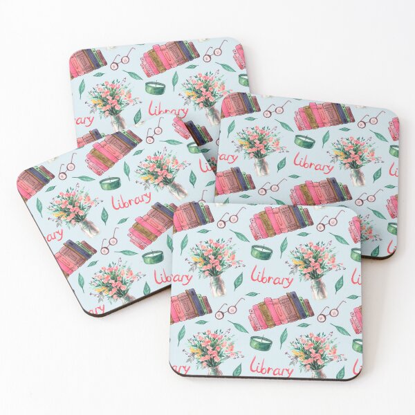 Item preview, Library Seamless Pattern designed and sold by Vanthuandesign.