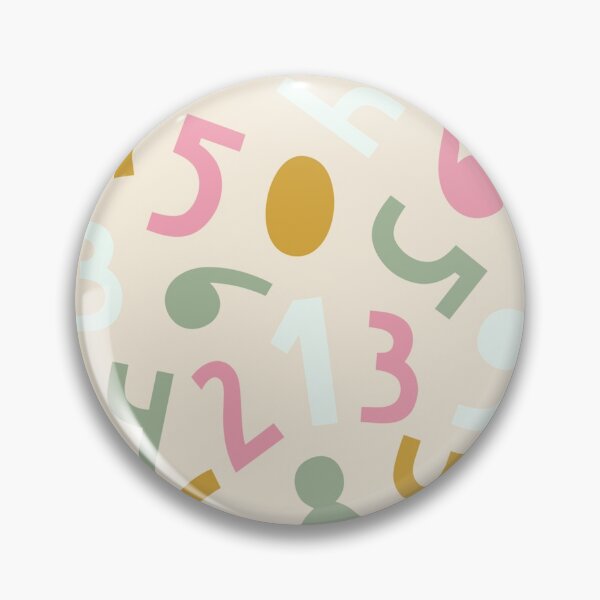 Item preview, Number Seamless Pattern designed and sold by Vanthuandesign.