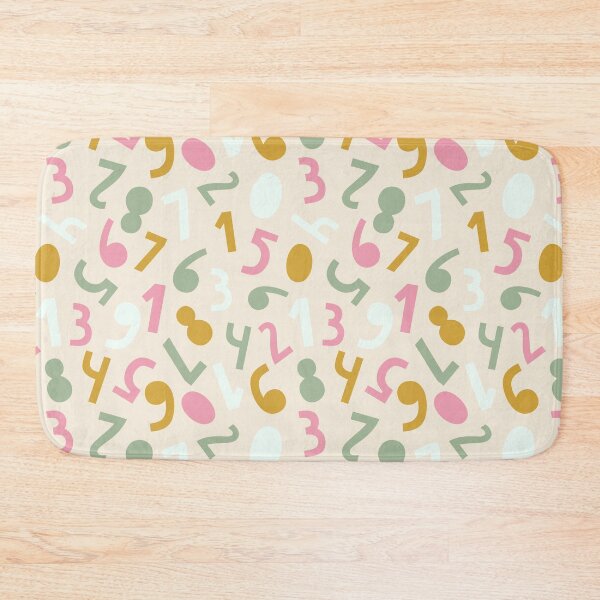 Item preview, Number Seamless Pattern designed and sold by Vanthuandesign.