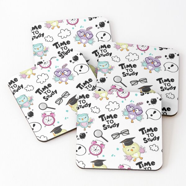 Item preview, Owl Teacher Seamless Pattern designed and sold by Vanthuandesign.