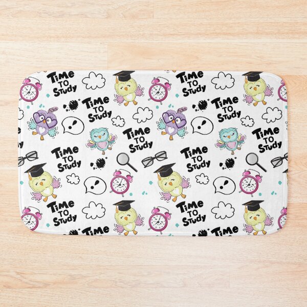 Item preview, Owl Teacher Seamless Pattern designed and sold by Vanthuandesign.