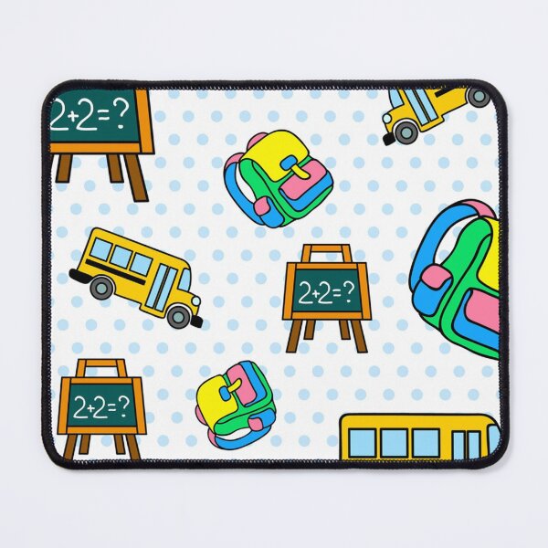Item preview, School Bus Seamless Pattern designed and sold by Vanthuandesign.