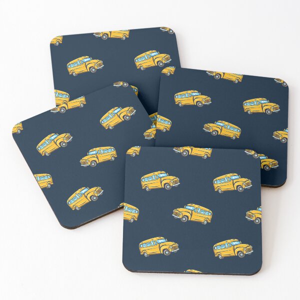 Item preview, School Bus Seamless Pattern designed and sold by Vanthuandesign.