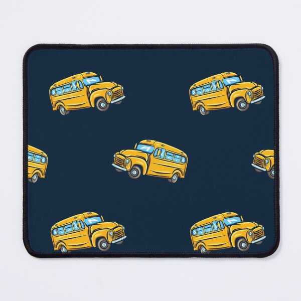 Item preview, School Bus Seamless Pattern designed and sold by Vanthuandesign.