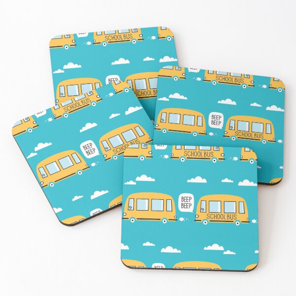 Item preview, School Bus Seamless Pattern designed and sold by Vanthuandesign.
