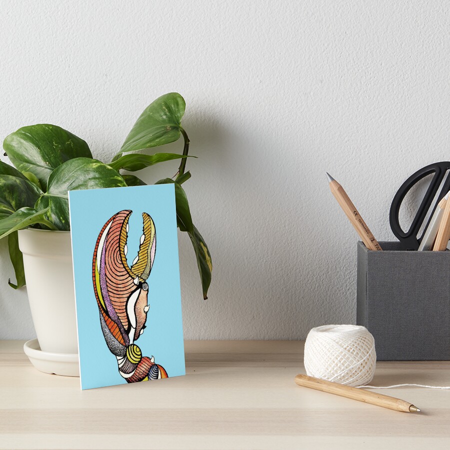 Crusher Art Board Print
