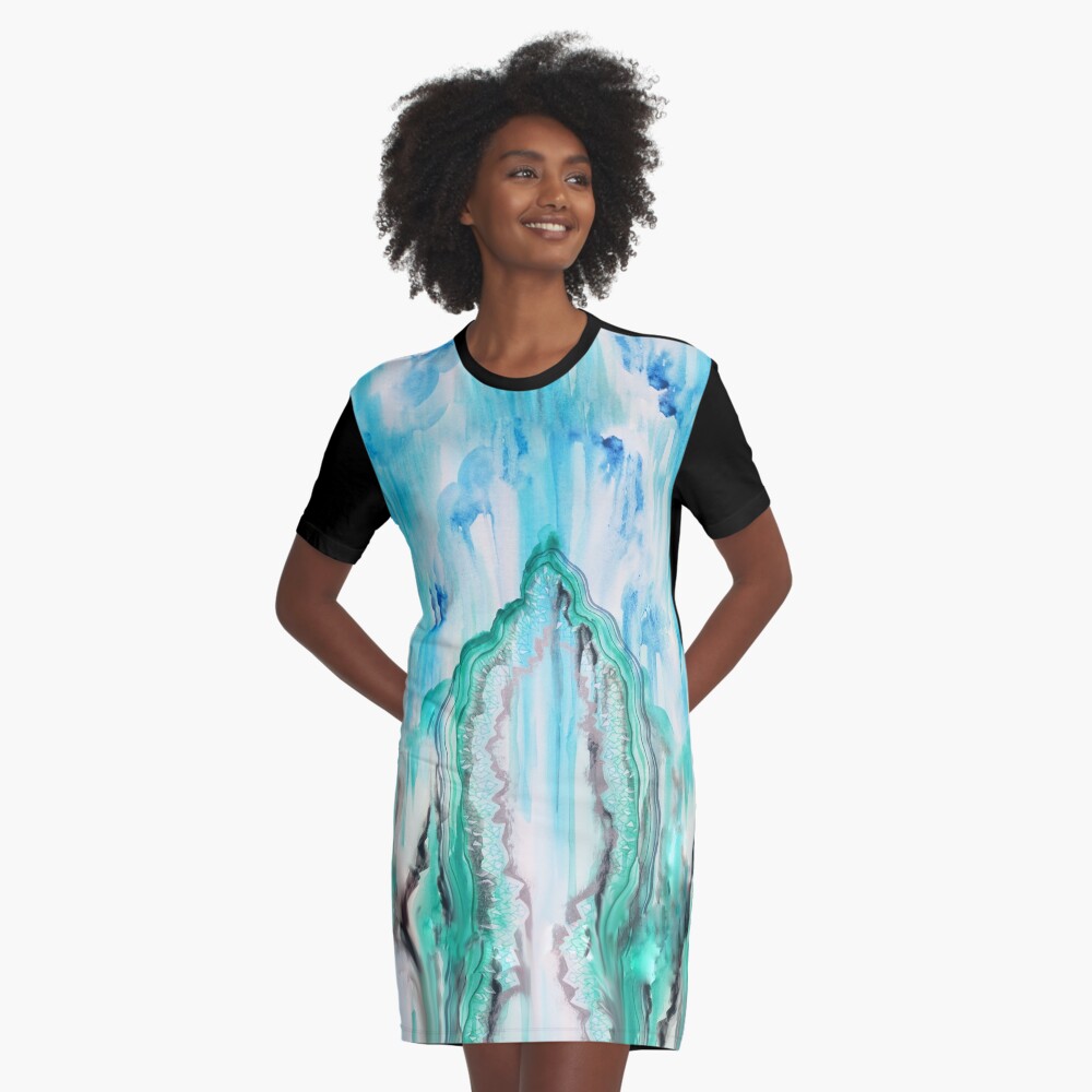 Item preview, Graphic T-Shirt Dress designed and sold by moongirldesigns.