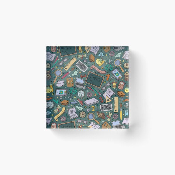 Item preview, Teacher Seamless Pattern designed and sold by Vanthuandesign.