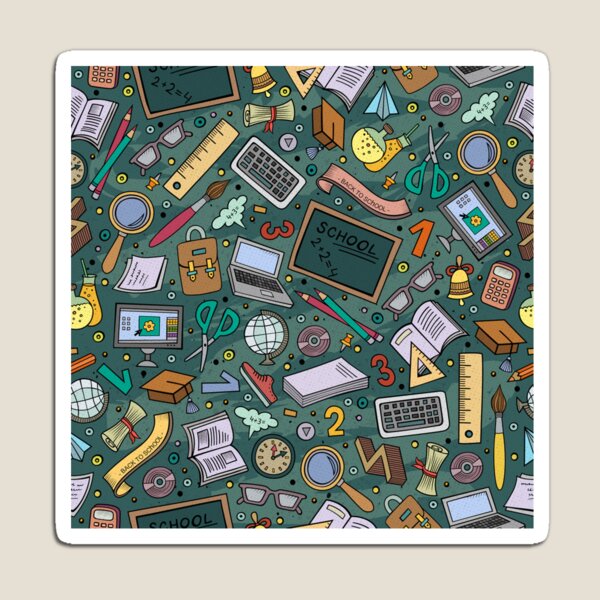 Item preview, Teacher Seamless Pattern designed and sold by Vanthuandesign.