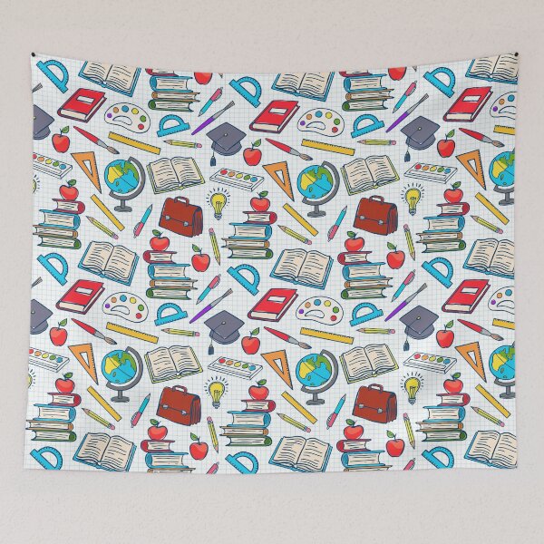 Item preview, Teacher Seamless Pattern designed and sold by Vanthuandesign.