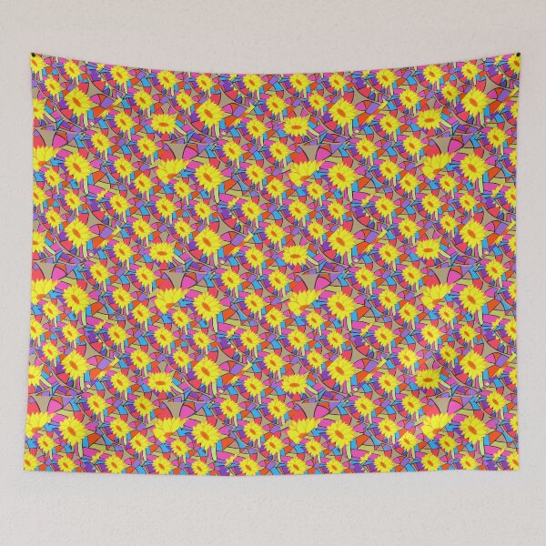 Item preview, Sunflowers collage pattern designed and sold by stavina.