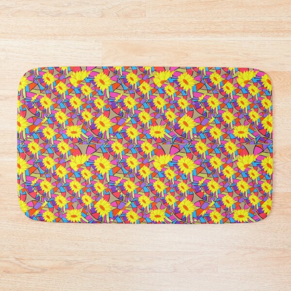Item preview, Sunflowers collage pattern designed and sold by stavina.