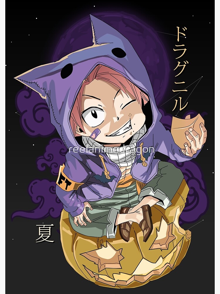 Natsu Dragneel Fairytail | Dragon ball Tshirt | Greeting Card