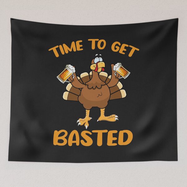 Item preview, Time To Get Basted Funny Beer Thanksgiving designed and sold by vergineeyou.