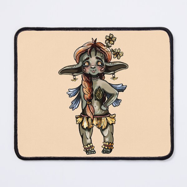 Item preview, Cartoon fairytale characters, little girl forest elf. designed and sold by LaraCoolart.