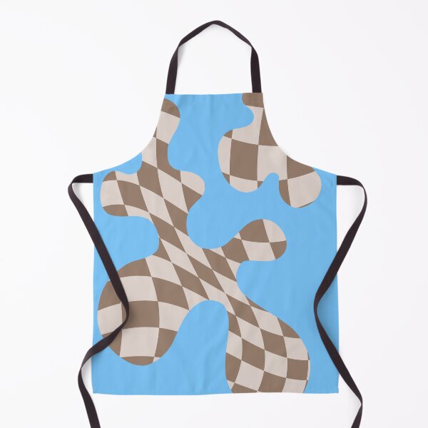 Item preview, Abstract Blue Beige Checker  designed and sold by JodiFeddon.