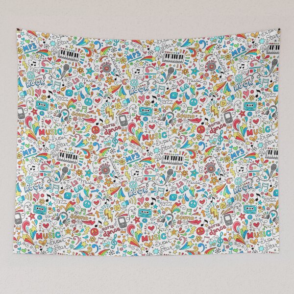 Item preview, Music Teacher Seamless Pattern designed and sold by Vanthuandesign.