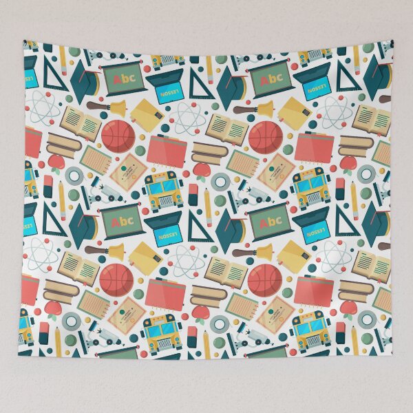 Item preview, Teacher Seamless Pattern designed and sold by Vanthuandesign.