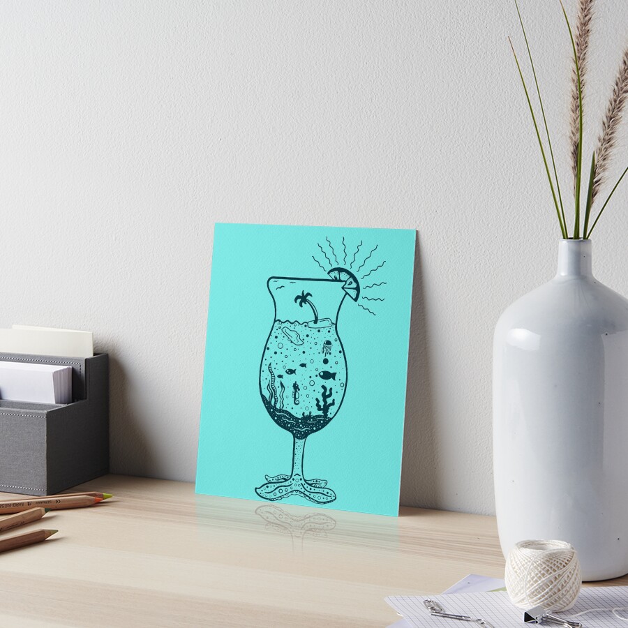 SEABREEZE Art Board Print