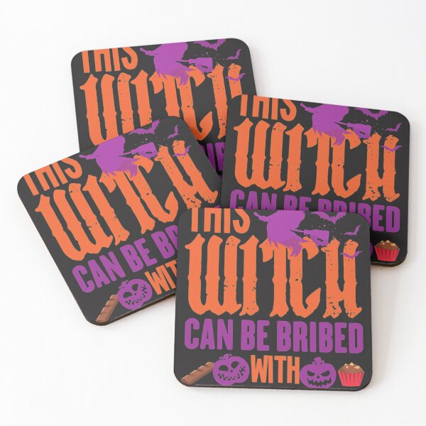 Item preview, halloween this witch can be bribed with chocolate designed and sold by carolcollins54.