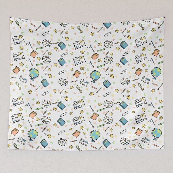 Item preview, Teacher Seamless Pattern designed and sold by Vanthuandesign.