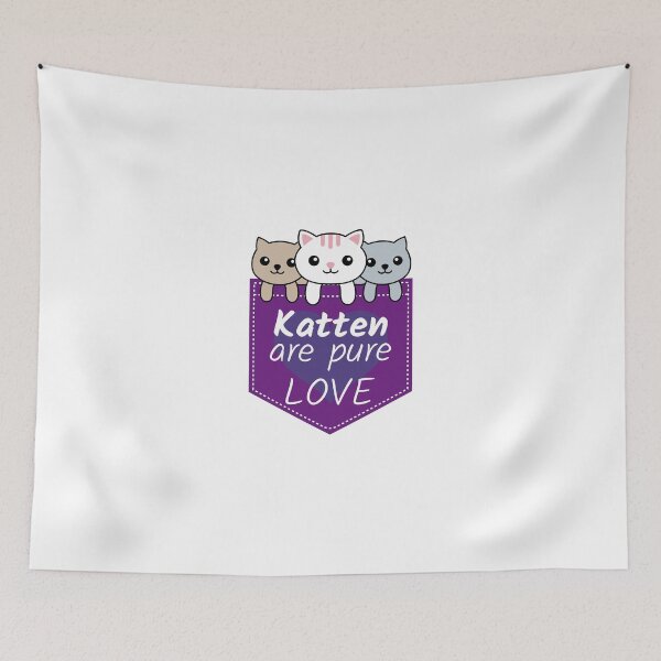 Item preview, cat in your pocket - Kitten is pure Love designed and sold by sama-stylish.