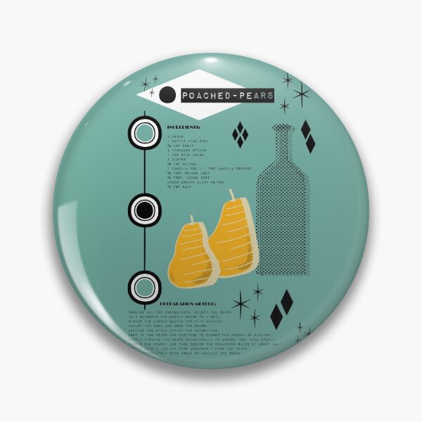 Item preview, Poached-Pears Blue designed and sold by susycosta.