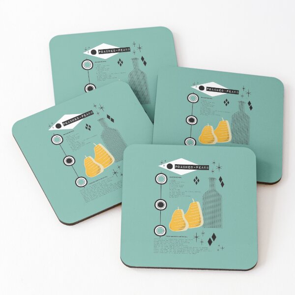 Item preview, Poached-Pears Blue designed and sold by susycosta.